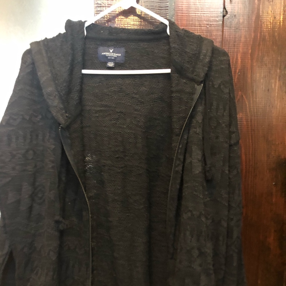 American eagle full zip hoodie